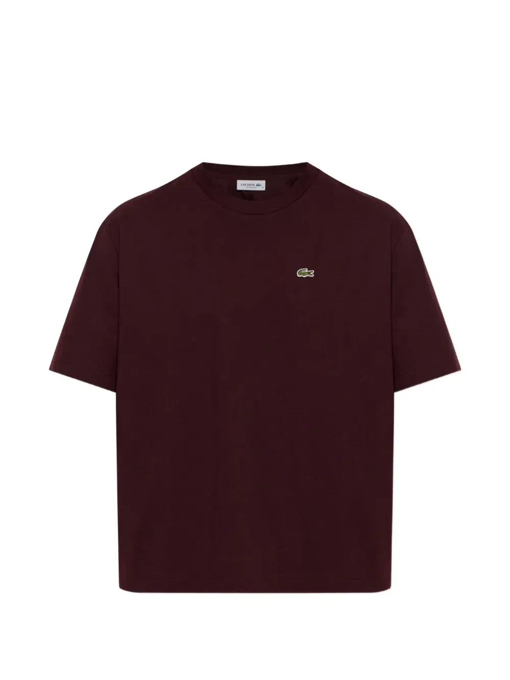 Футболка Lacoste с нашивкой-логотипом, красный