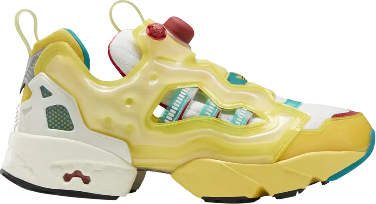 

Лимитированные кроссовки adidas x zx fury 'spring yellow' Reebok, желтый