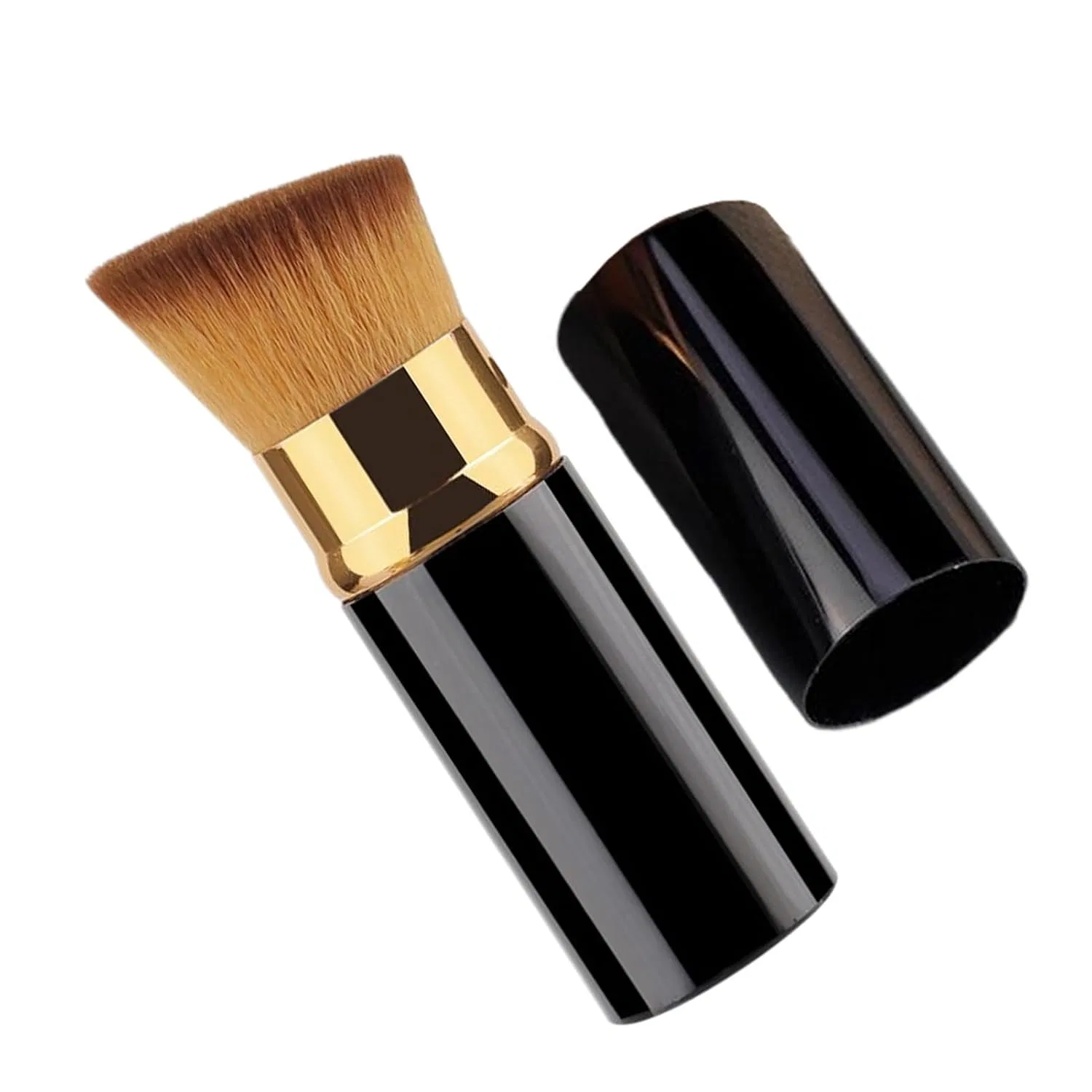 Кисть для макияжа с колпачком, 8,9 x 2,3 см Genérico
