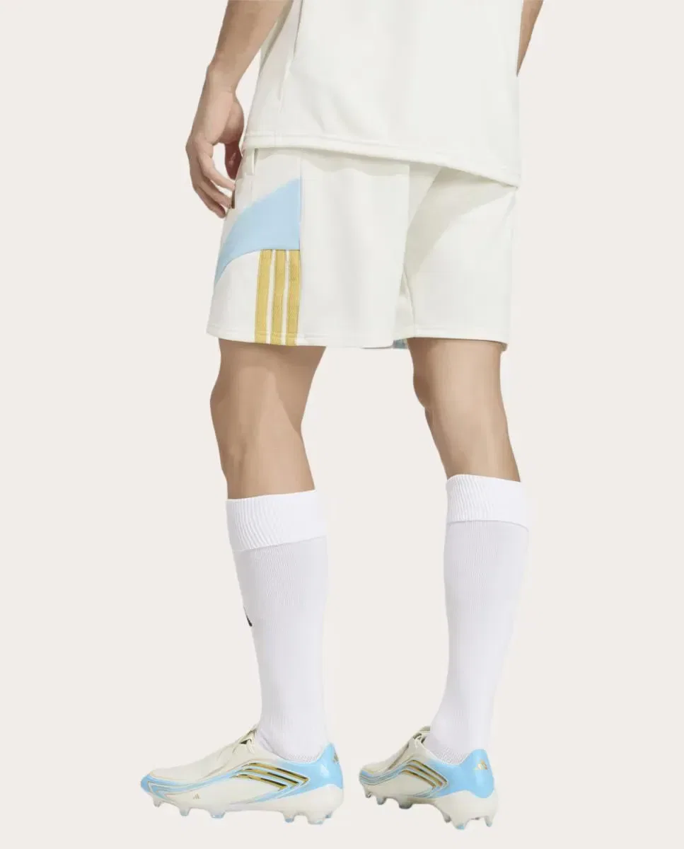 Мужские шорты с принтом Messi adidas, Blanco — фото 2