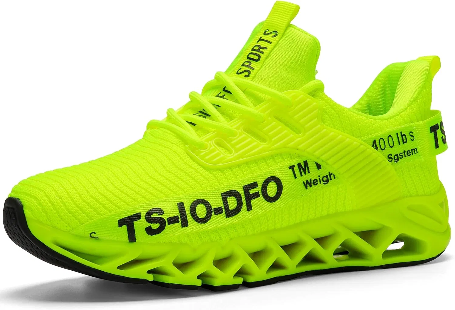 Детские кроссовки для мальчиков и девочек с принтом CELEBHTT, Fluorescent Green