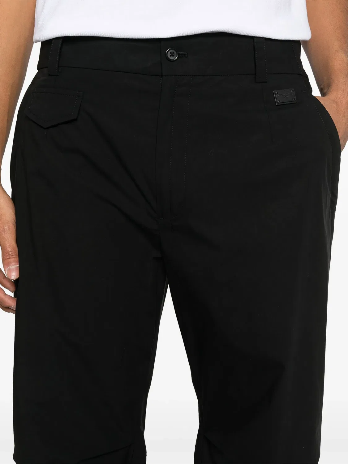 Dolce & Gabbana Брюки tapered с логотипом — фото 4