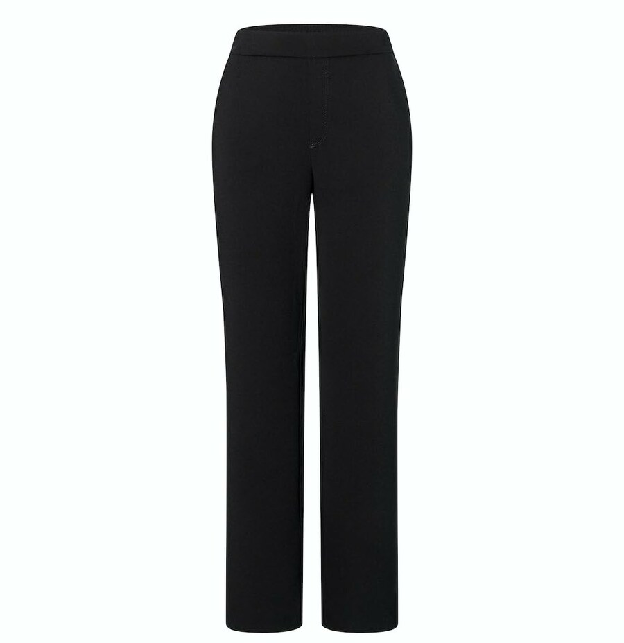 

Обычные брюки со складками спереди MAC Chiara, Black