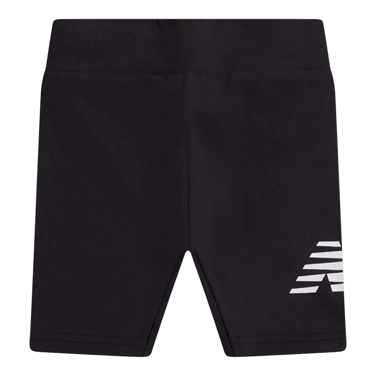 Детские шорты-велосипедки с логотипом Stacked Logo New Balance, Black