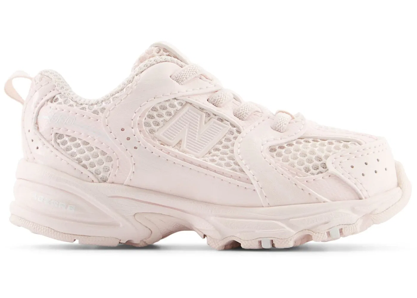 Детские кроссовки с шнурками New Balance 530 Bungee, Washed Pink