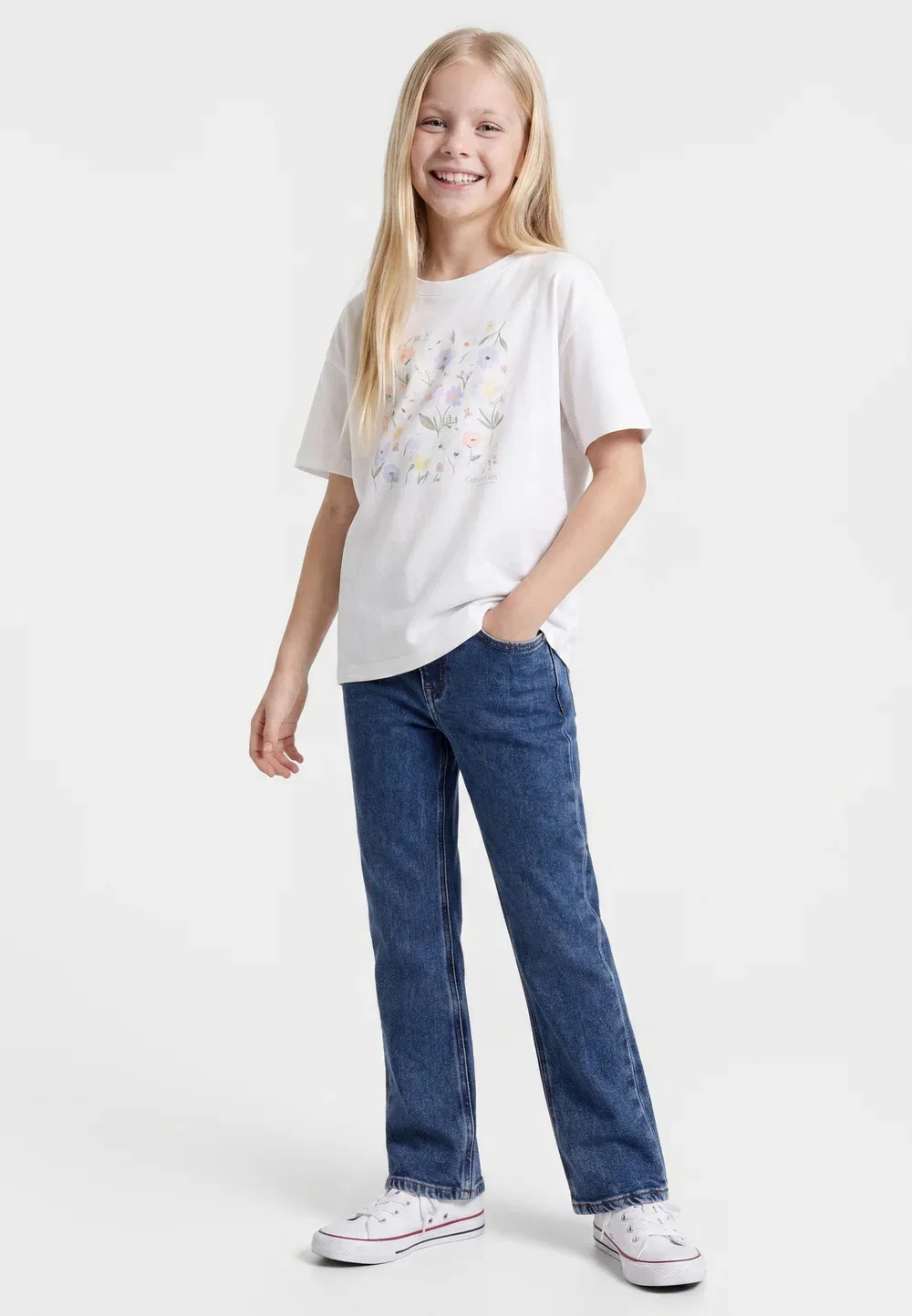 Джинсы - джинсы прямого кроя Calvin Klein Jeans, Beckford Blue Wash