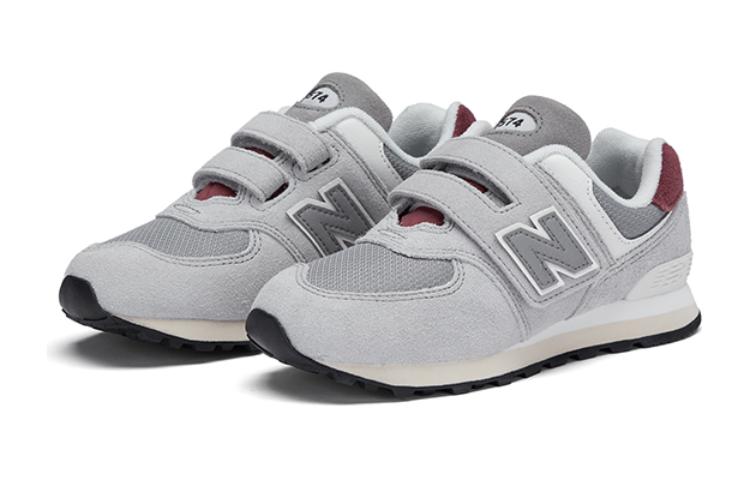 NB 574 Cushioning Low-Top детские беговые кроссовки серые детские New Balance, серый — фото 3