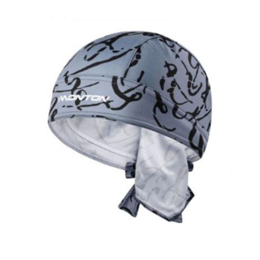 

Бандана Monton Lifestyle Cursive Script Gray 60131 Unisex Fabric, серый
