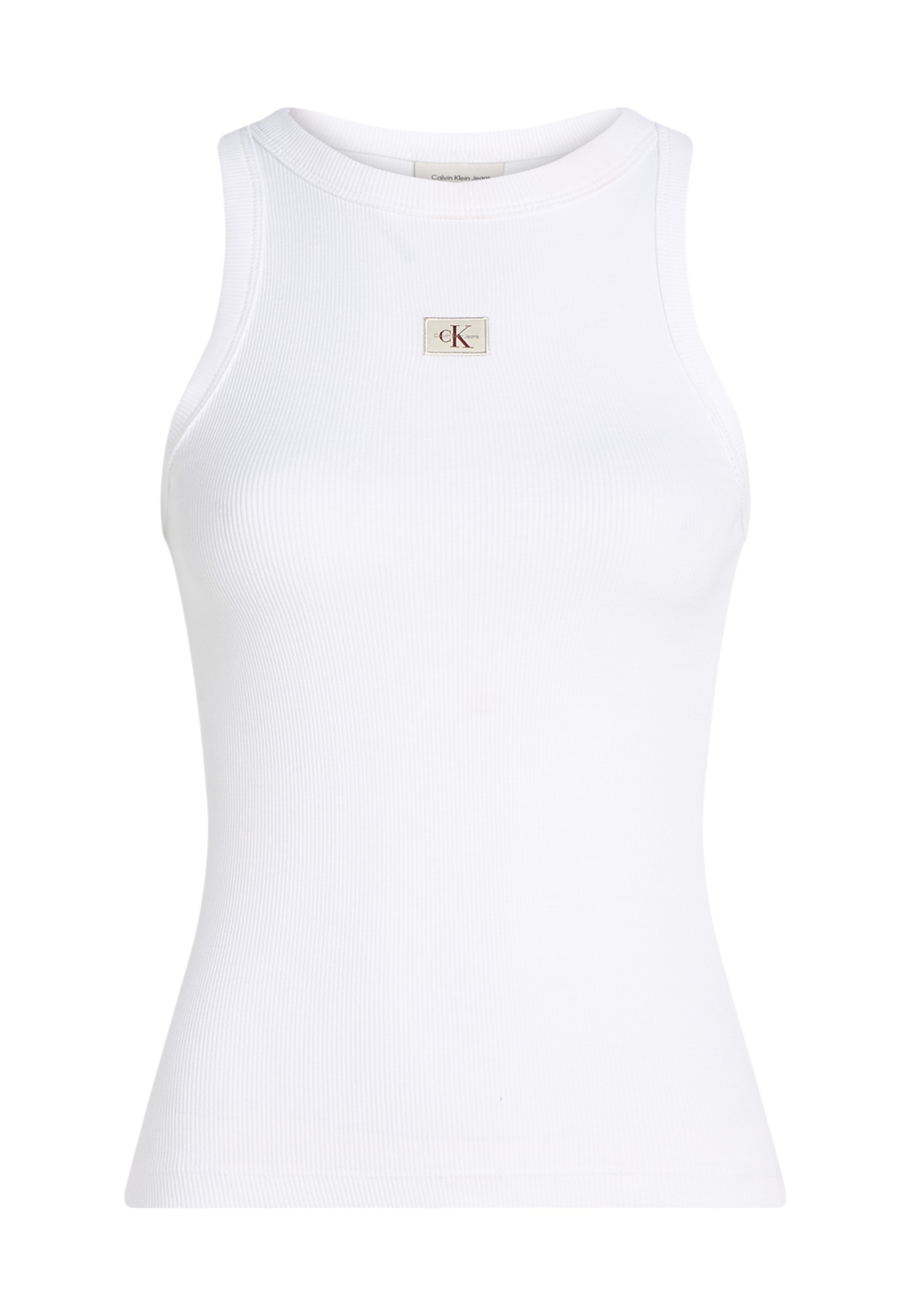 

Майка женская Calvin Klein Jeans хлопковая, белый