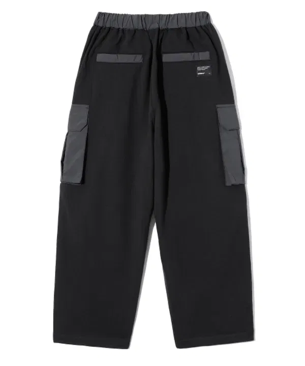 Карго брюки для мальчиков Kids tag cargo pants, Brownbreath Kids, темно-серый — фото 3