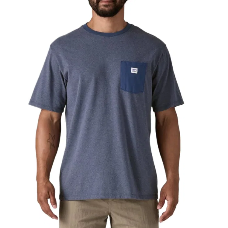 Мужская футболка Patagonia Responsibili Tee, All Blue/CUBL — фото 2