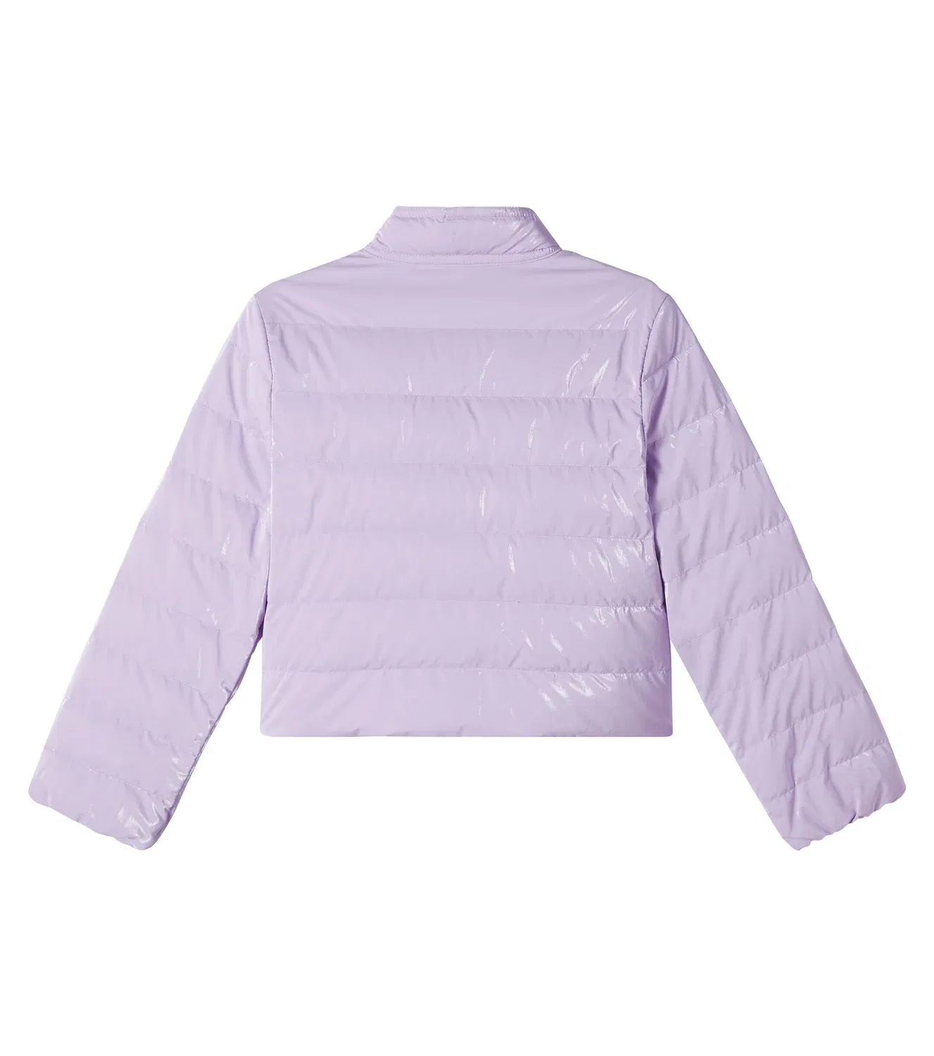 Пуховик Chemile Moncler Enfant, фиолетовый — фото 2