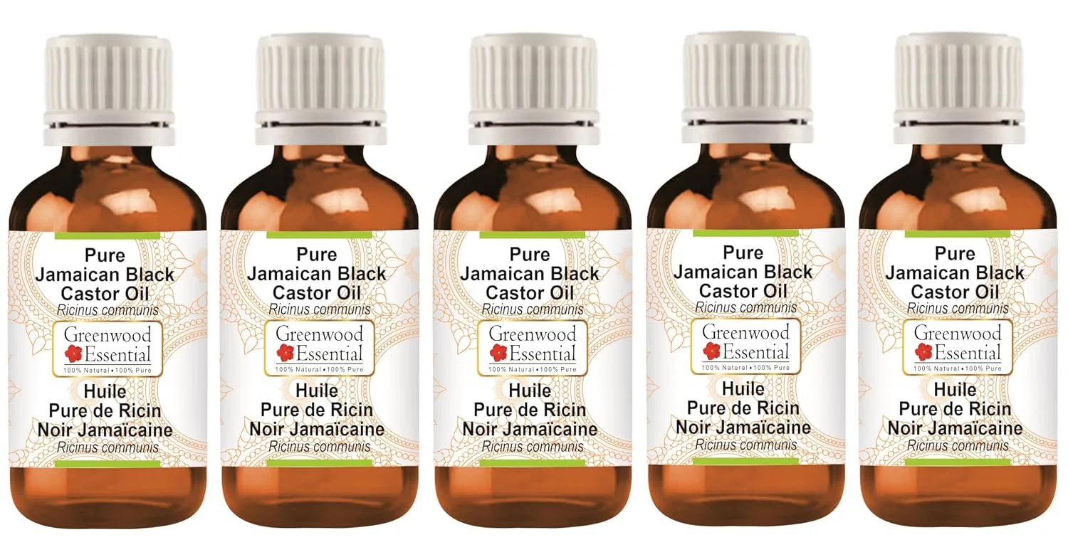 Масло для тела Greenwood Essential Jamaican Black Castor Oil, 5x100 мл