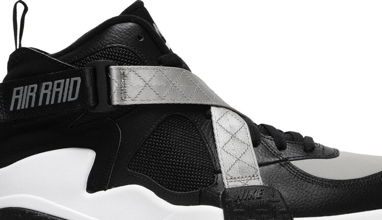 Кроссовки Nike Air Raid OG 'Black Grey', черный — фото 3