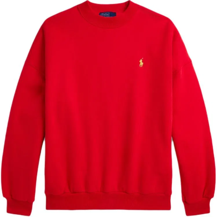 Женский свитшот с круглым вырезом Red Polo Ralph Lauren, Red