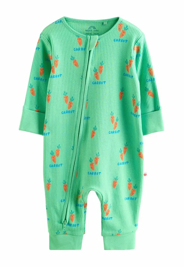 Комплект из 3 боди с принтом Regular fit Next blue green, синий/зеленый — фото 2