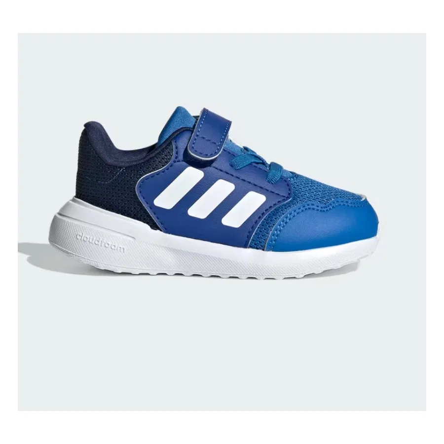 Детские спортивные кроссовки с липучками Tensaur Run 3.0 adidas, Сине-белый