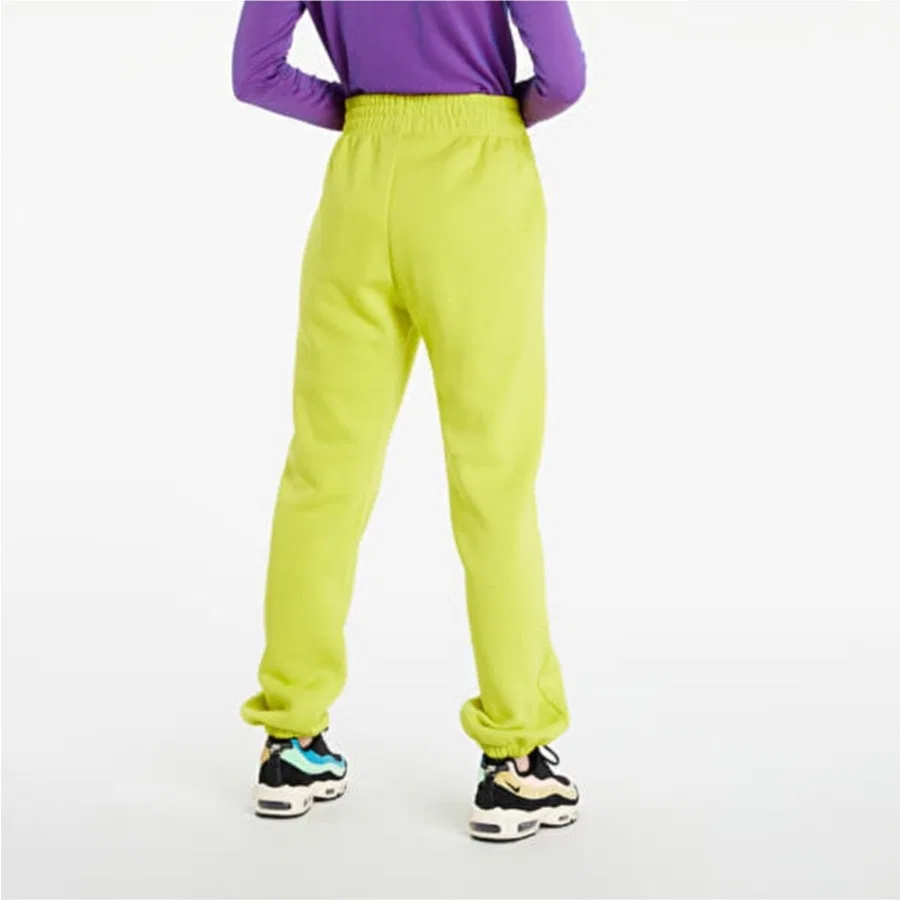 Женские спортивные брюки из флиса с принтом Nike Sportswear Essential Collection, Зеленый — фото 2