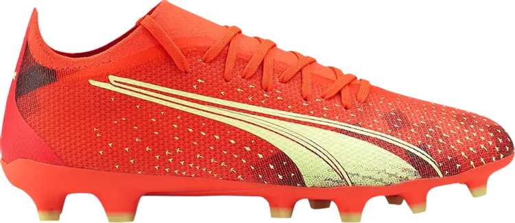 

Бутсы Puma Ultra Match FG AG Fearless Pack, красный