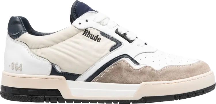 

Кроссовки Rhude Racing Sneaker White Navy, белый