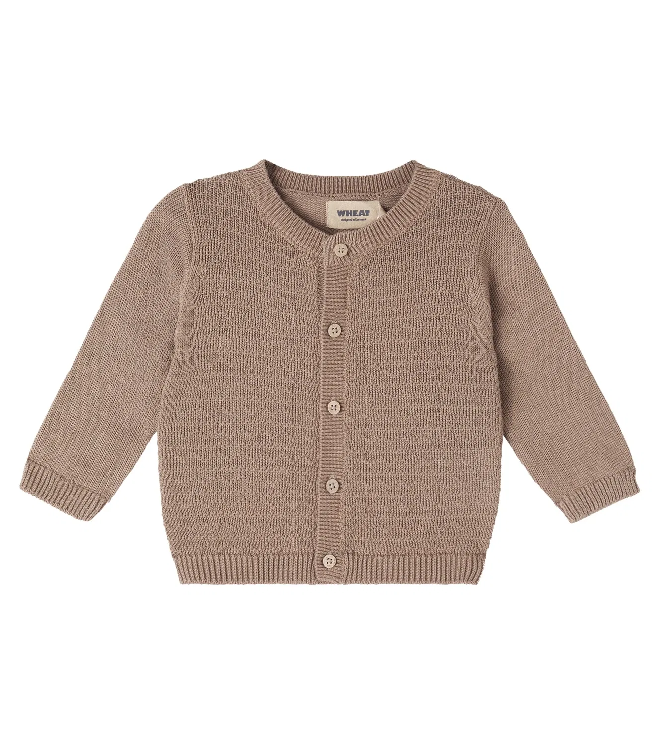 Кардиган хлопковый Baby Bjørn Wheat, коричневый