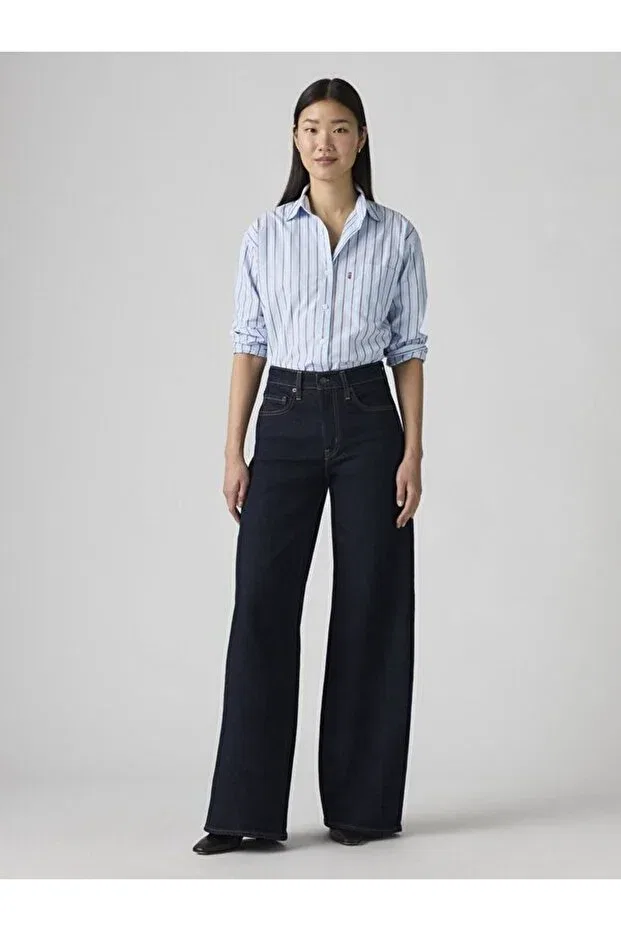 Женские джинсы с принтом Levi'S, Dark Indigo - Flat Finish