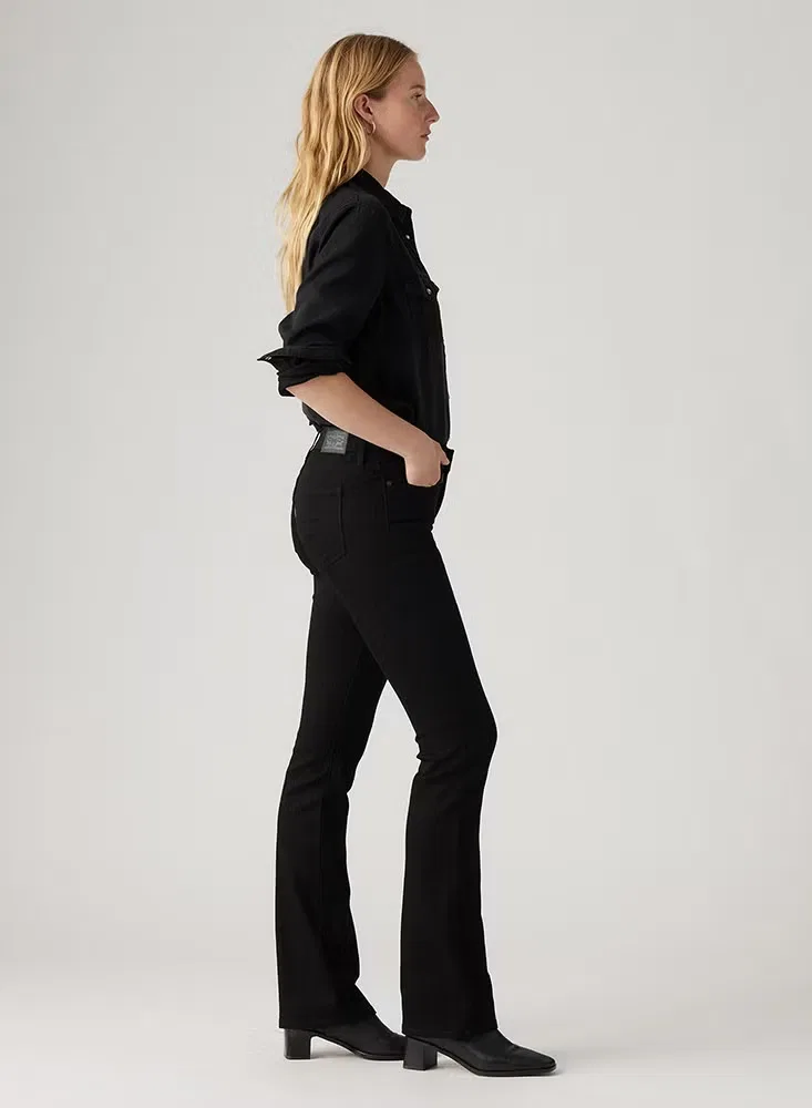Джинсы-клеш с эффектом утяжки 315 Shaping Bootcut Levi'S, черный — фото 2