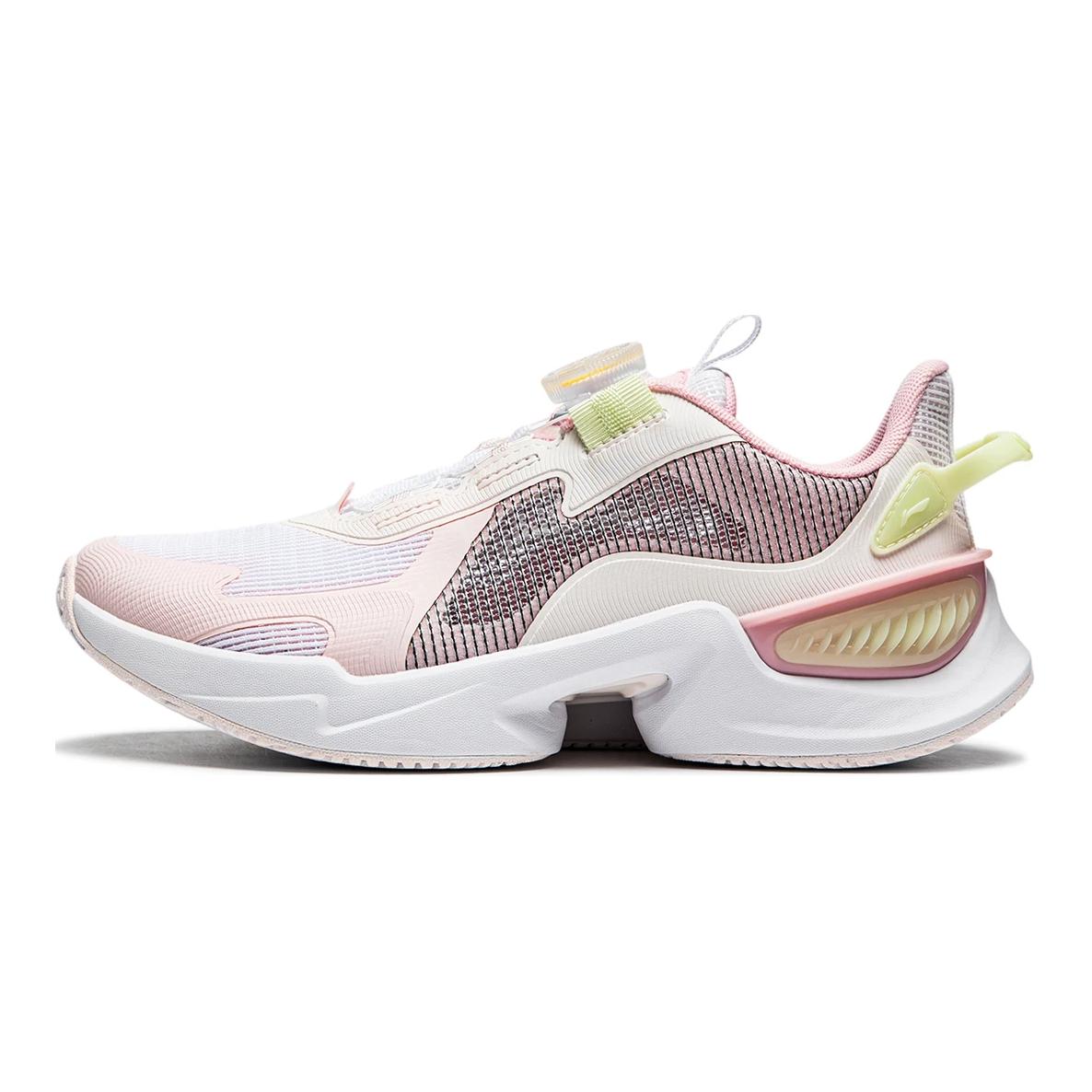 

Dragonfly Leap V2 Амортизирующие, износостойкие низкие повседневные детские кроссовки White Pink LINING YOUNG, Standard White/Light Rose Pink/Sweet Apricot Pink