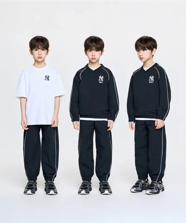 Костюм из 3 предметов Street Basic Woven Mlb Kids, черный