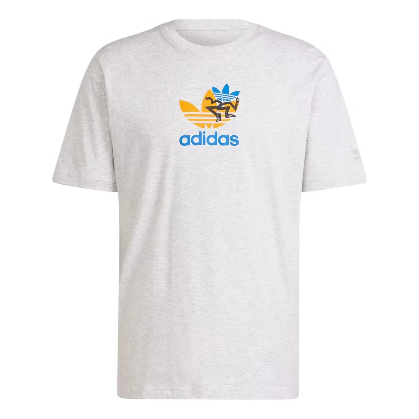 Футболка тренировочная Adidas, светло-серый