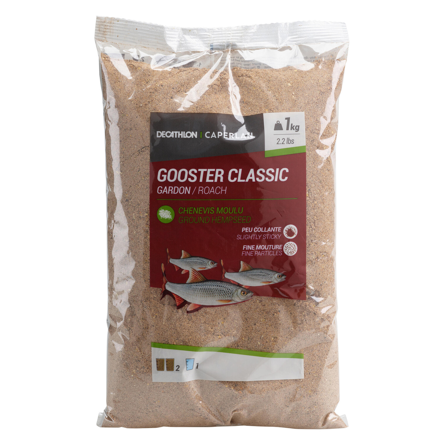 

Прикормка Gooster Classic Carp Monster Crab Orange 1 кг CAPERLAN