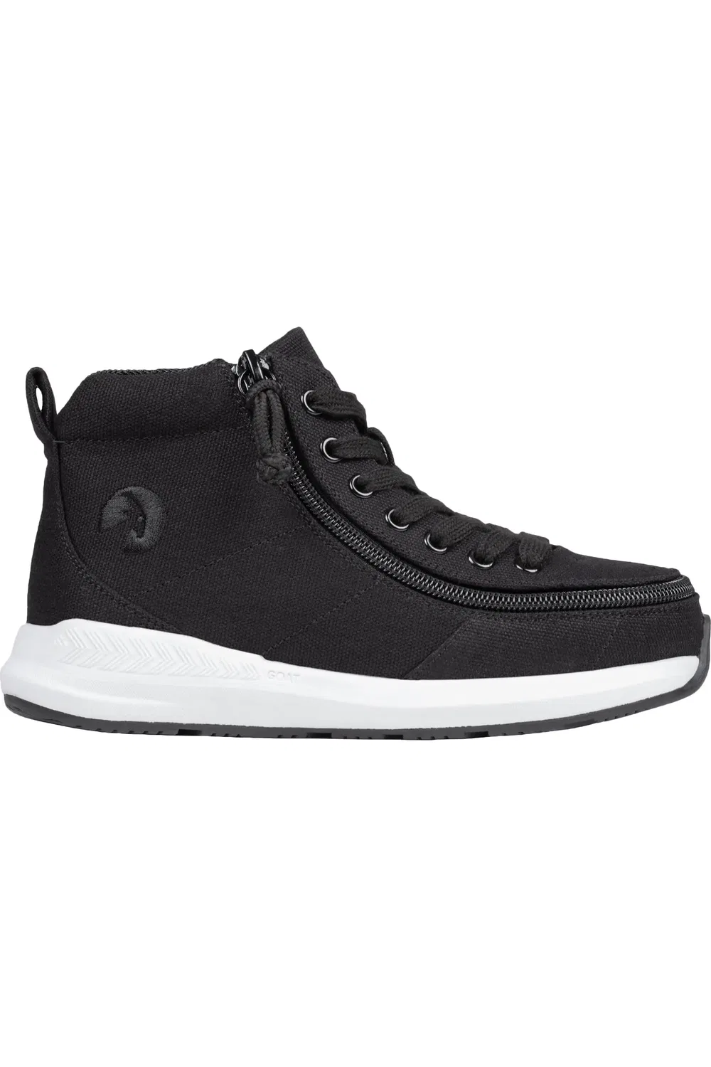 Кроссовки детские с боковой молнией Goat Classic High Top BILLY Footwear, черный — фото 3