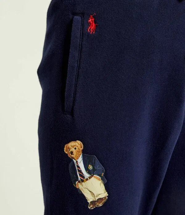 Детские спортивные штаны для мальчиков хлопковые Polo Ralph Lauren, Blu Marino — фото 4