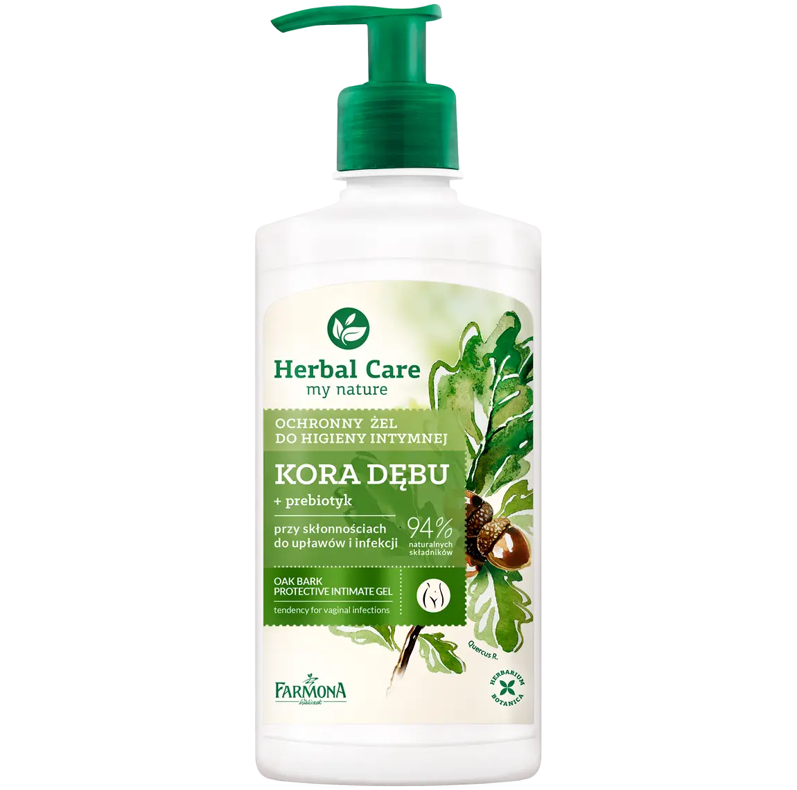 

Herbal Care Kora dębu гель для интимной гигиены, 330 мл