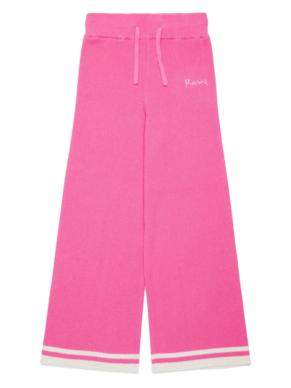 Рибаные брюки Marni, розовый