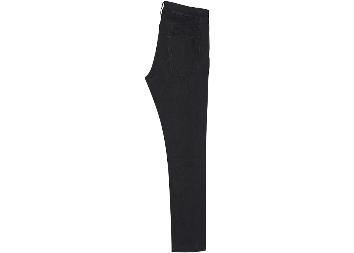 Женские джинсы скинни с заниженной талией Saint Laurent, Used Black — фото 2
