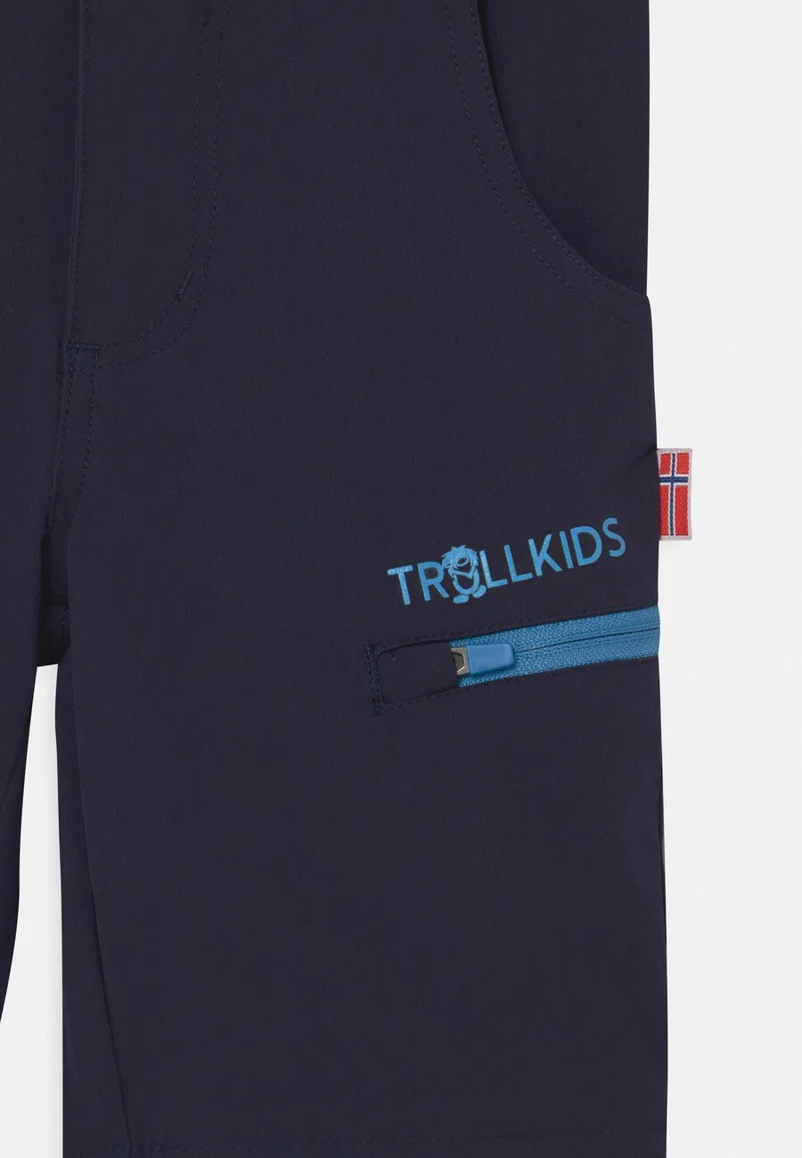 Спортивные штаны TROLLKIDS Regular Workout Pants 'Kjerag' в светло-голубом и темно-голубом цветах — фото 4