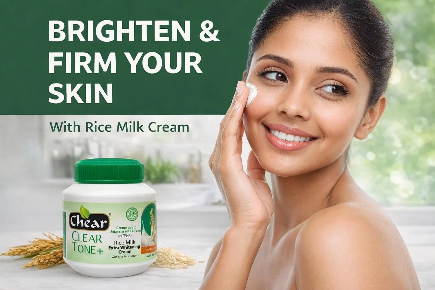 Крем для лица и тела Clear Tone Rice Milk, Chear, 500 мл — фото 2