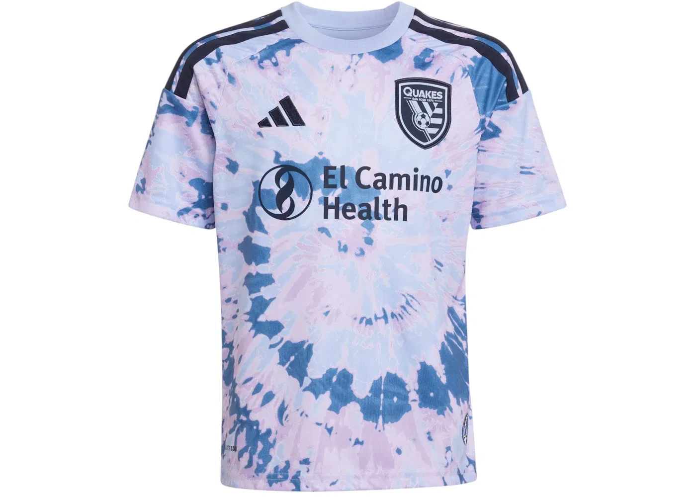 Детская футбольная футболка с длинным рукавом Jersey Adidas, Blue Dawn