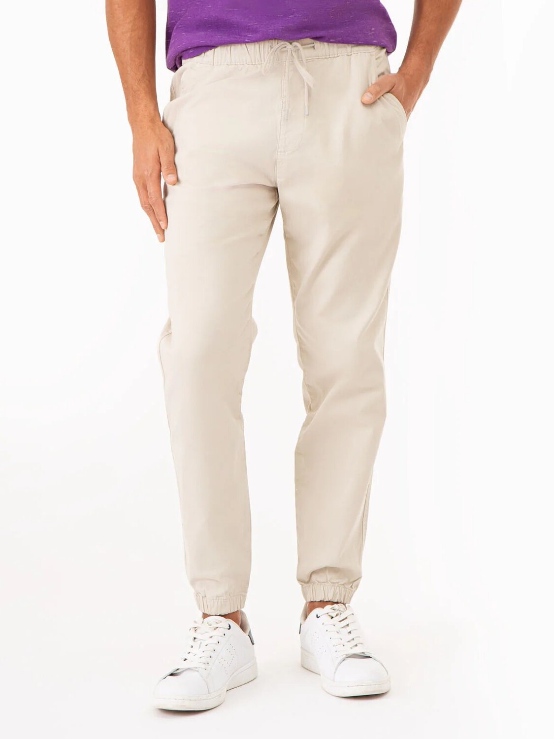 

Брюки U.S. Polo Assn. Stretch Twill Jogger, белый