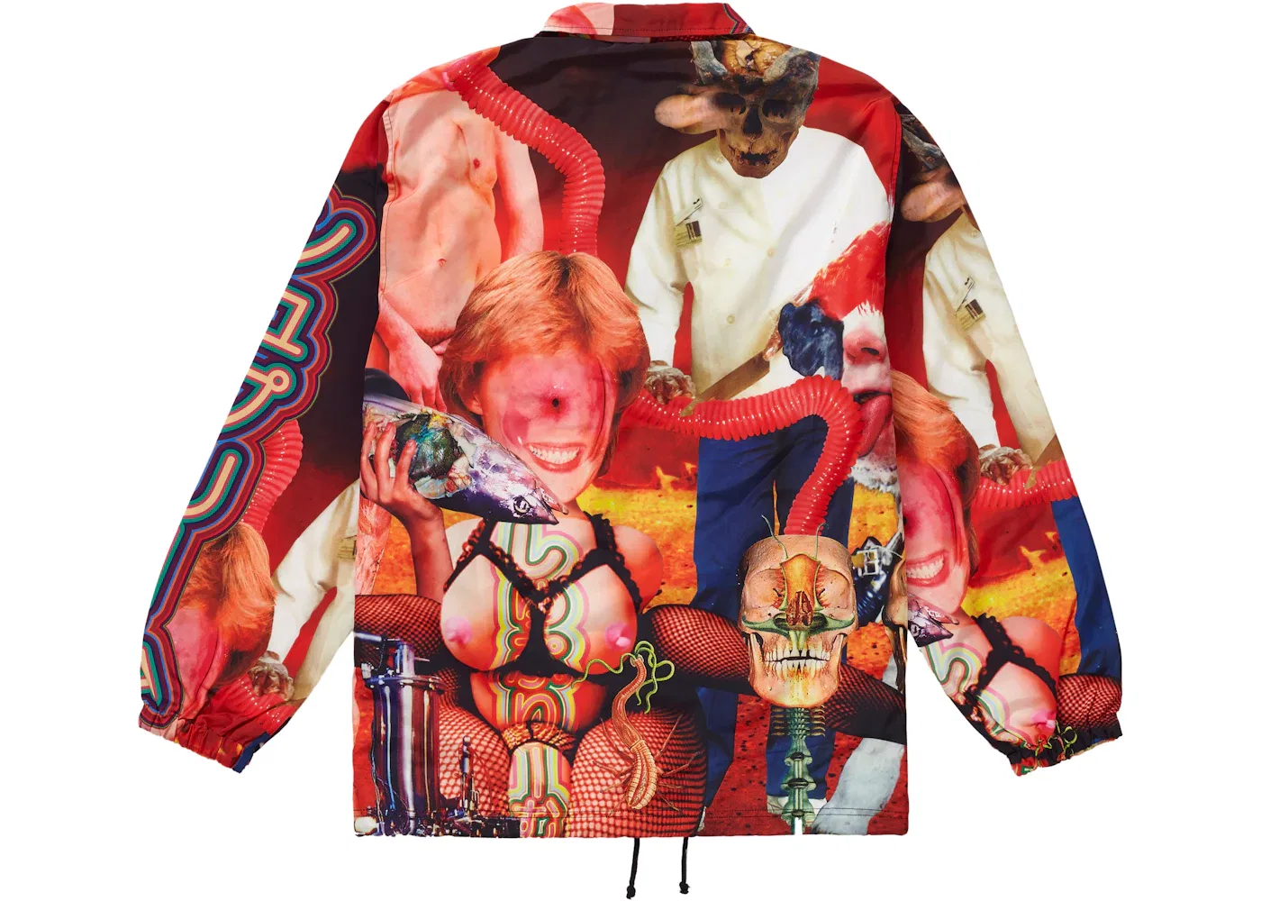Мужская куртка с принтом Supreme Sekintani La Norihiro Coaches Jacket, Multicolor — фото 3