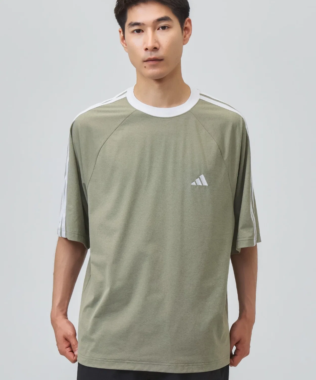 Мужская футболка с длинным рукавомM COOL 3ST Adidas, Белый — фото 2