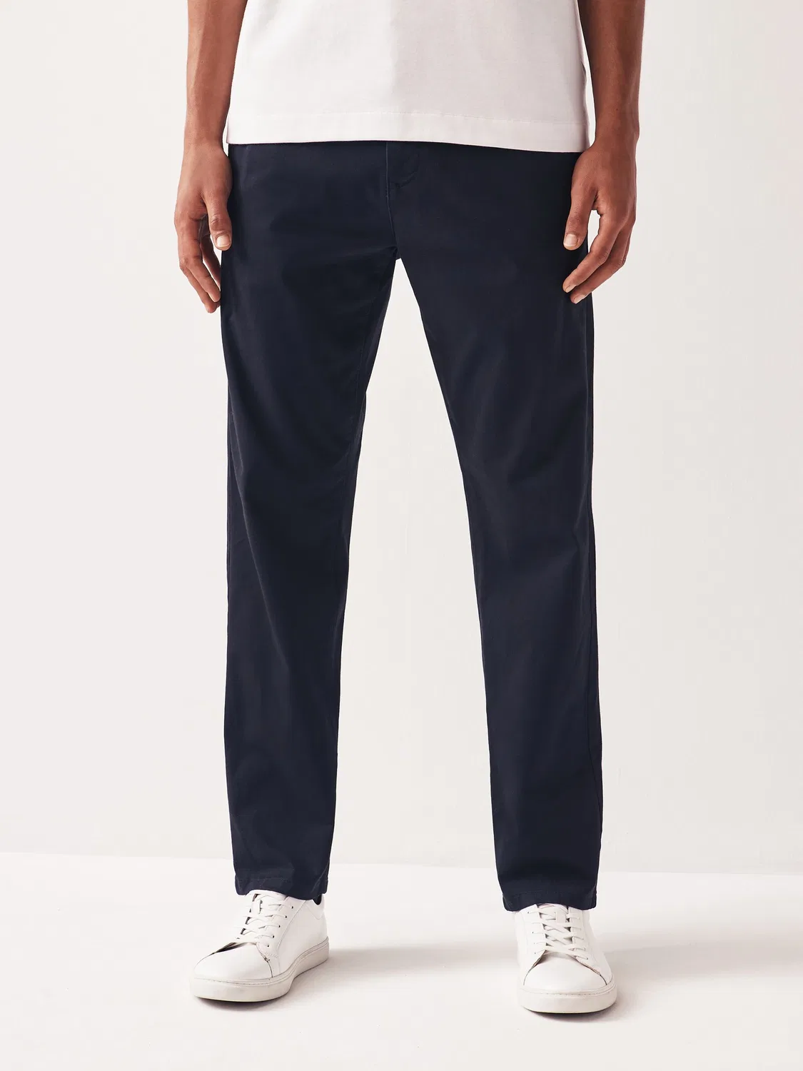 Брюки прямого кроя Next, Navy Blue