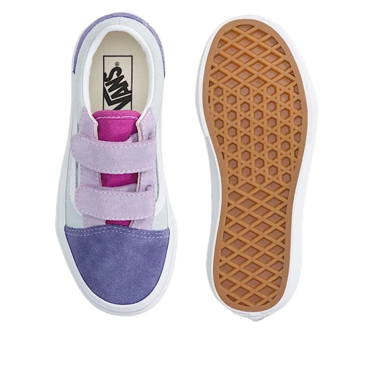 Детские кеды Old Skool Vans, фиолетовый — фото 3