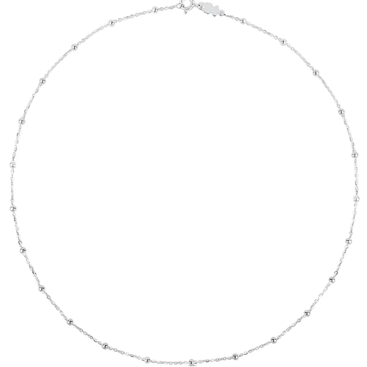 

Колье Tous Chain Little Ball Measuring 44 Cm, серебро