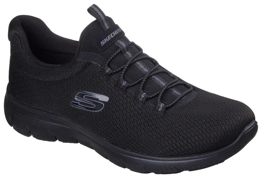 Слипоны SKECHERS SUMMITS-SUMMER BLUSH, Black