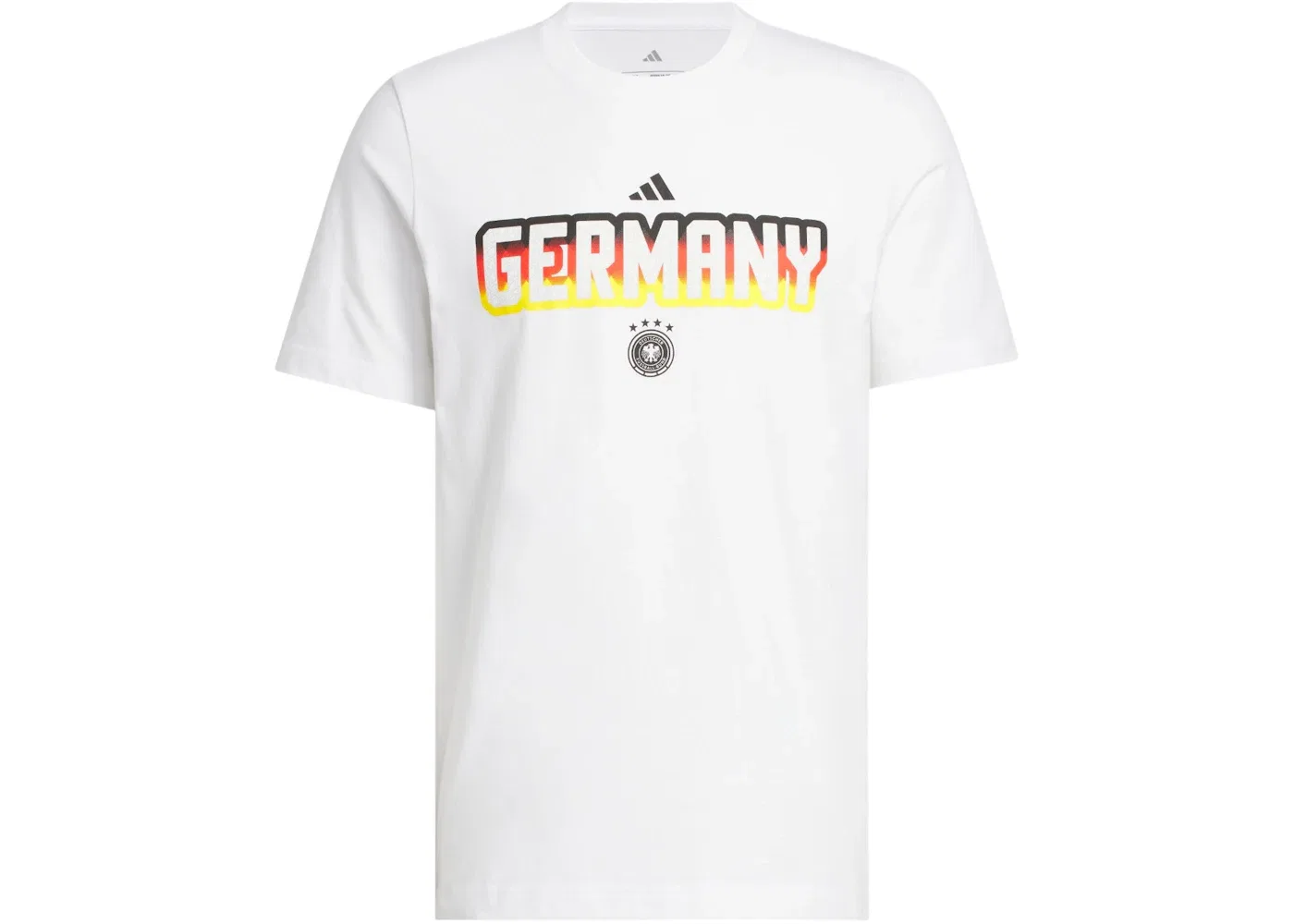 Мужская футболка с принтом Adidas FIFA World Cup 2026 Germany Home Graphic Tee, White