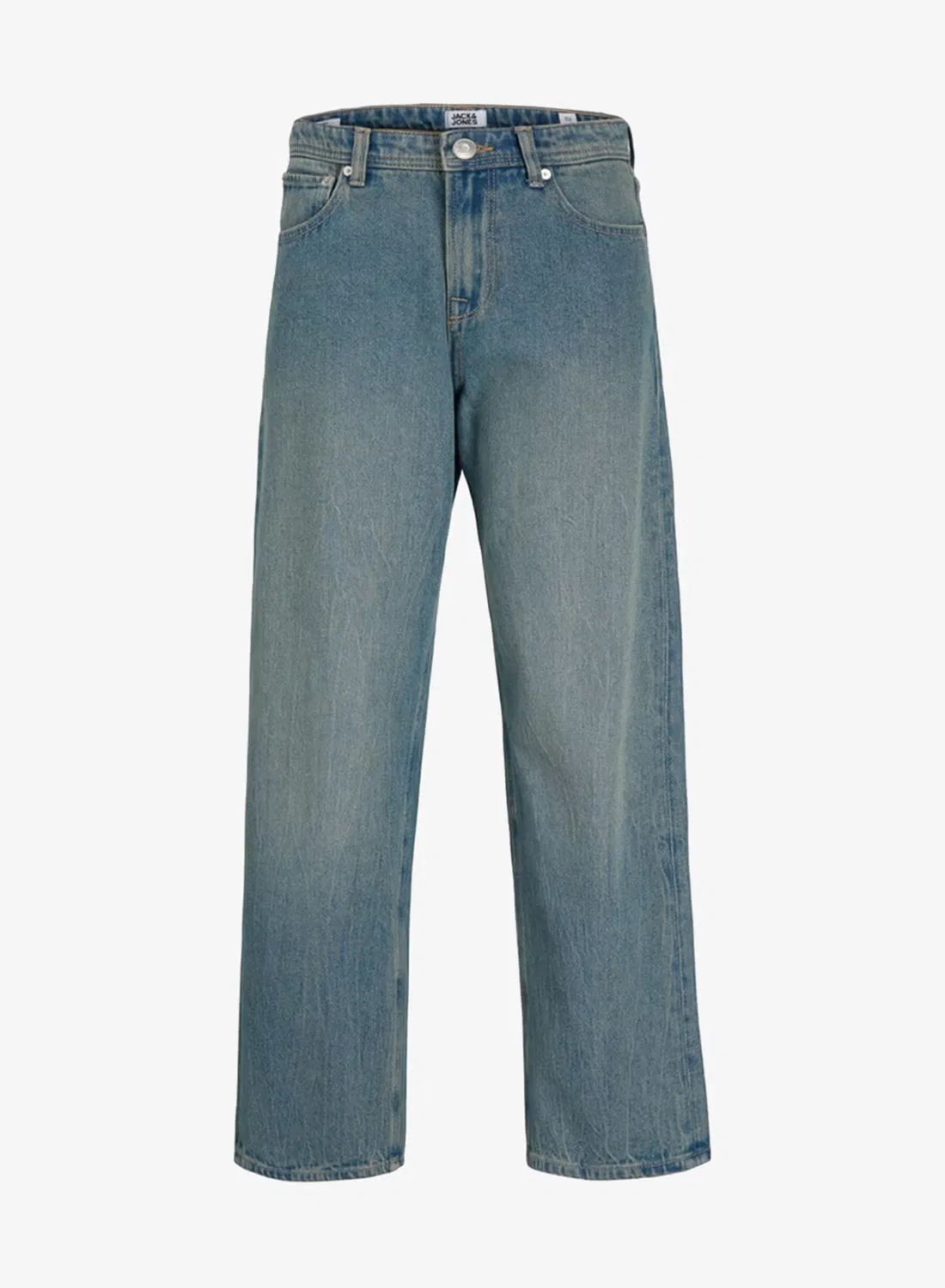 Джинсы мешковатые для мальчиков Jack & Jones Junior, синий деним
