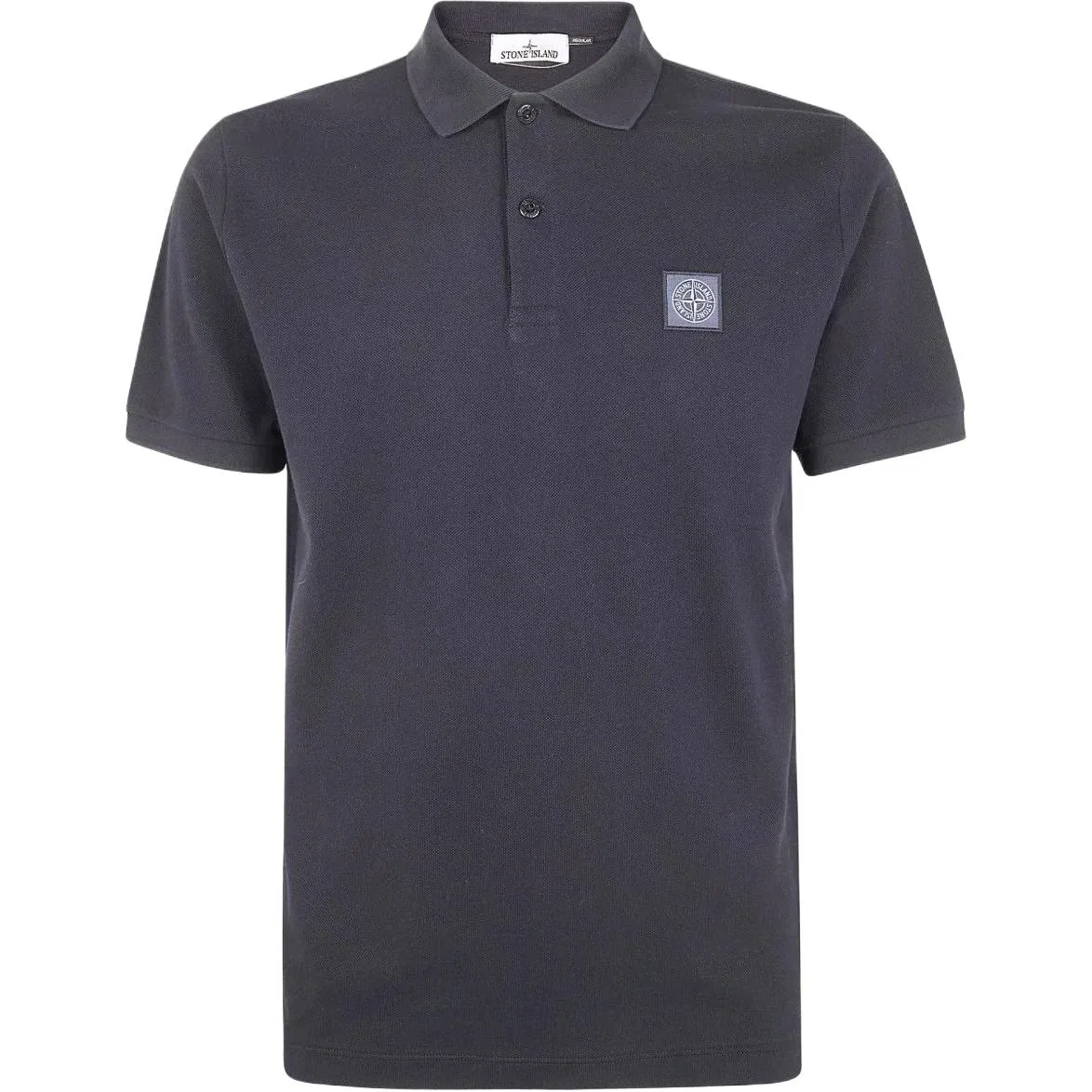 Футболка поло с логотипом STONE ISLAND, Marine Blue