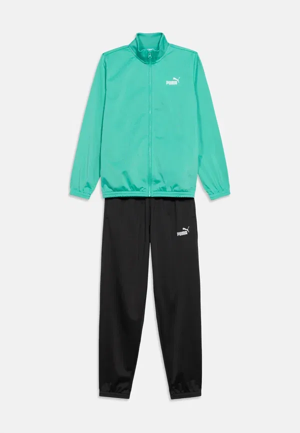 Костюм из полиэстера Puma, vibrant green, ярко-зеленый